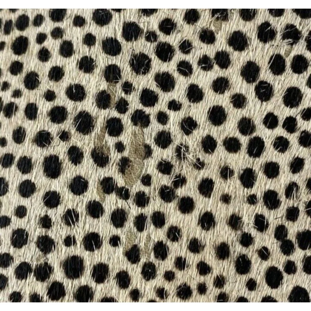 Madewell Leopard Print The Evelyn Clog Slide‎ Sandal Calf Hair Preppy Safari 5.5 - Picture 8 of 8